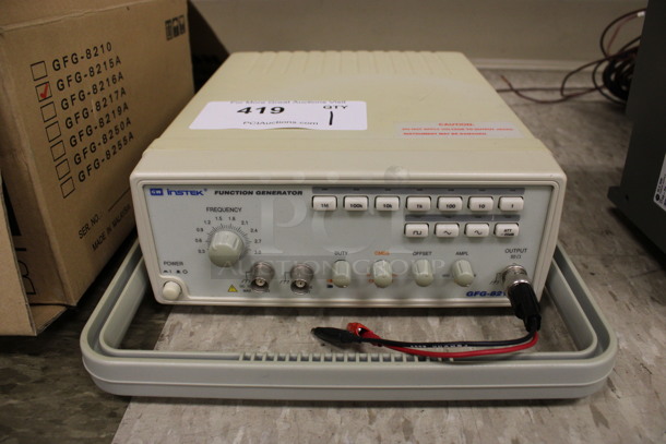 Instek Model GFG-8215A Function Generator. 10x13x3.5. (Room 105) - Image 1 of 5