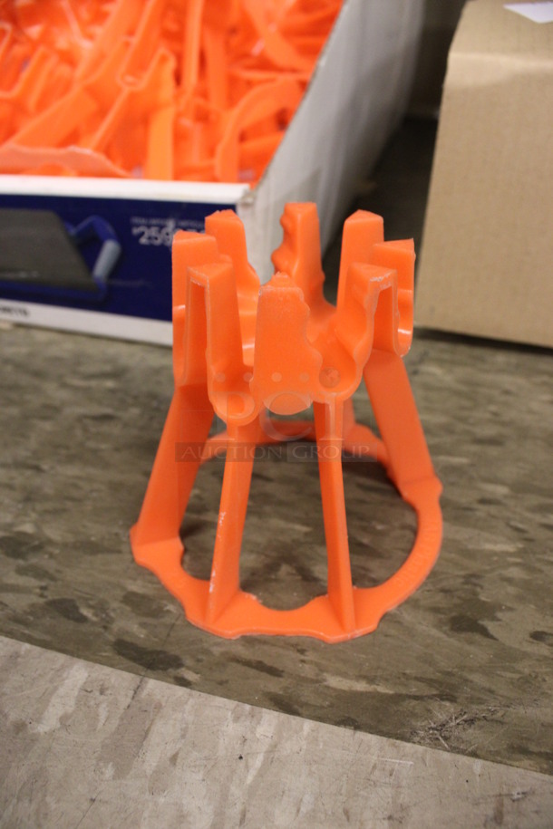 ALL ONE MONEY! Lot of Orange Poly Pieces! 4.5x4x4. (Room 105) - Image 3 of 3