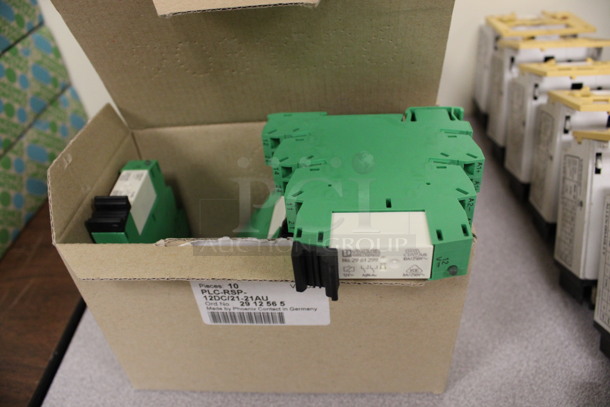 3 BRAND NEW IN BOX! Phoenix Contact PLC-RSP-12DC Power Supply. 3x3.5x0.5. 3 Times Your Bid! (Room 105)