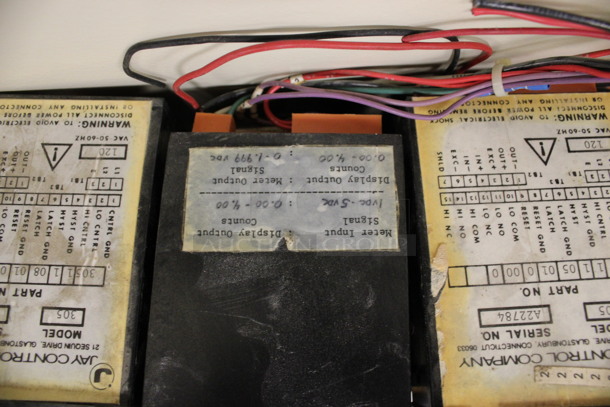 ALL ONE MONEY! Lot of 27 Various Digital Meter Relays. For Parts. 3.5x5.5x2. (Room 105) - Image 5 of 6
