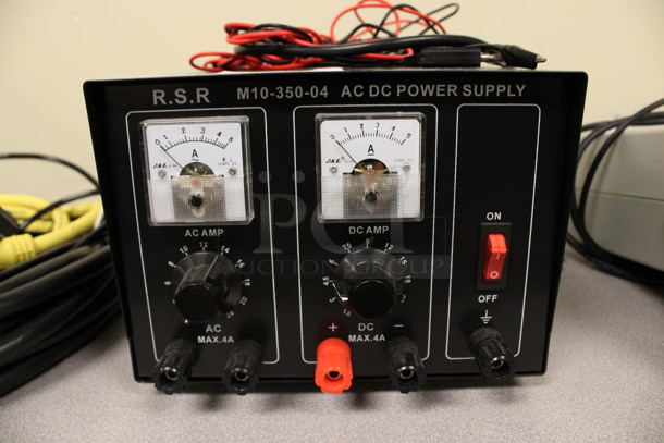 RSR Model M10-350-04 AC DC Power Supply. 8x9x6. (Room 105) - Image 3 of 5