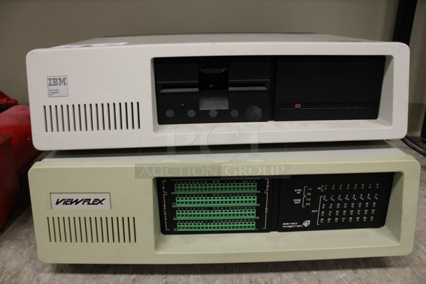 2 Items; IBM Personal Computer XT and Viewflex Towers. 19.5x16x6. 2 Times Your Bid! (Room 105) - Image 2 of 4