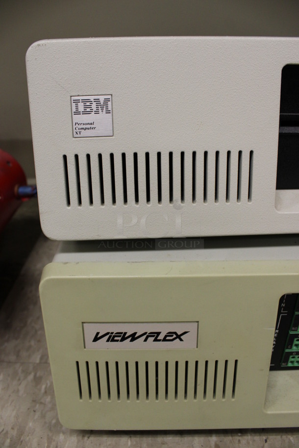 2 Items; IBM Personal Computer XT and Viewflex Towers. 19.5x16x6. 2 Times Your Bid! (Room 105) - Image 3 of 4
