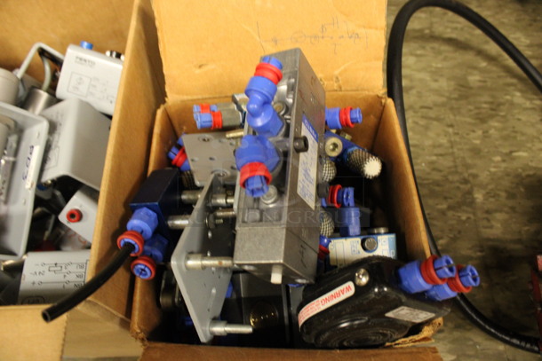 ALL ONE MONEY! Lot of Festo JH-5-1/8 Mechanical Valves! 5x4x2. (Room 105) - Image 2 of 4