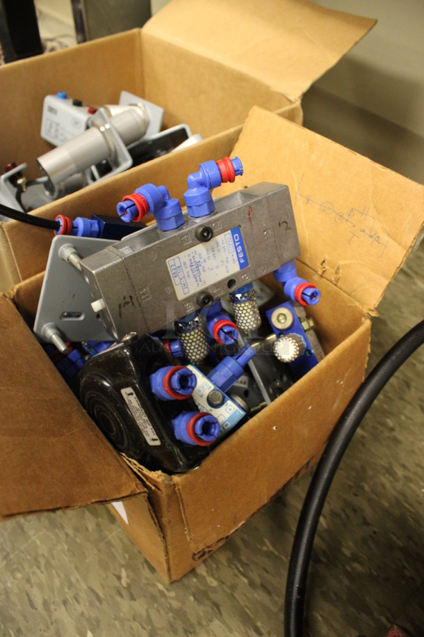 ALL ONE MONEY! Lot of Festo JH-5-1/8 Mechanical Valves! 5x4x2. (Room 105) - Image 3 of 4
