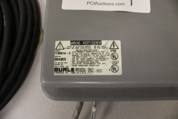 Burle Model TC8561A-2 Gray Metal Receiver Driver. 9.5x7x12. (Room 105) - Image 4 of 4