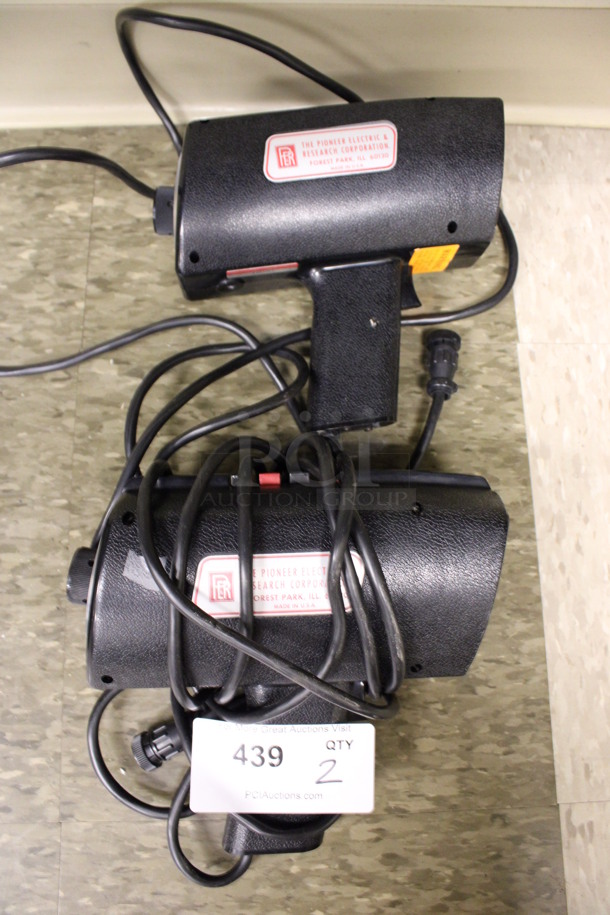 2 Pioneer Electric Stroboscopes. 4x8.5x9. 2 Times Your Bid! (Room 105)