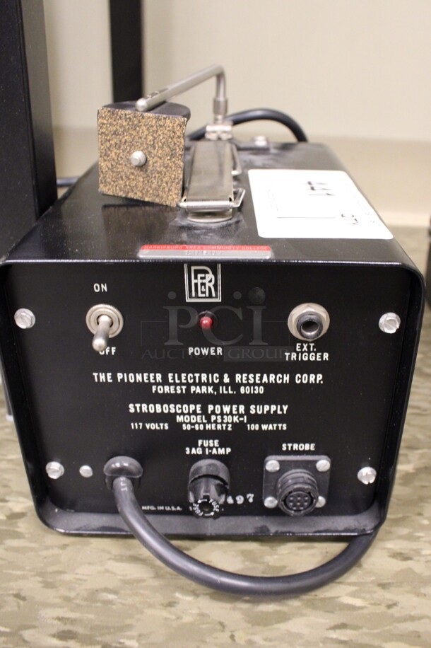 Pioneer Electric Stroboscope Power Supply. 117 Volts, 1 Phase. 6x8x7. (Room 105)
