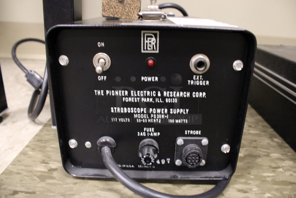 Pioneer Electric Stroboscope Power Supply. 117 Volts, 1 Phase. 6x8x7. (Room 105) - Image 2 of 4