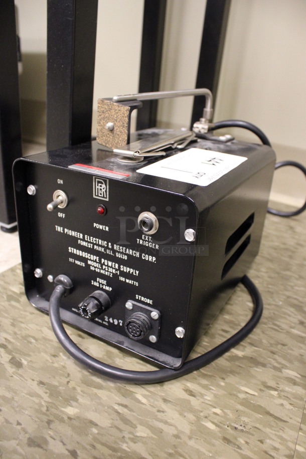 Pioneer Electric Stroboscope Power Supply. 117 Volts, 1 Phase. 6x8x7. (Room 105) - Image 3 of 4