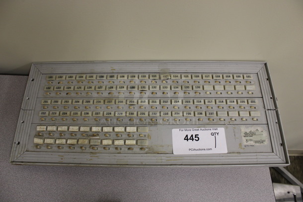 Tel-tron Control Panel. 20.5x9x3. (Room 105) - Image 1 of 5