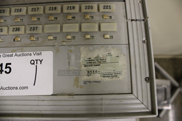 Tel-tron Control Panel. 20.5x9x3. (Room 105) - Image 5 of 5