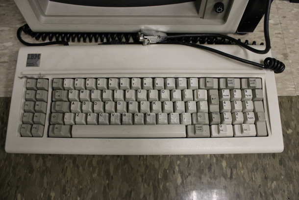 IBM 13" Computer Monitor w/ Keyboard. (Room 105) - Image 2 of 4