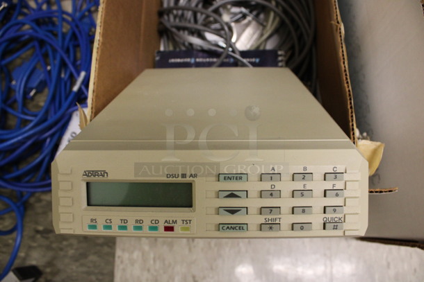 Adtran DSU III AR Module. 7.5x10x2. (Room 105)