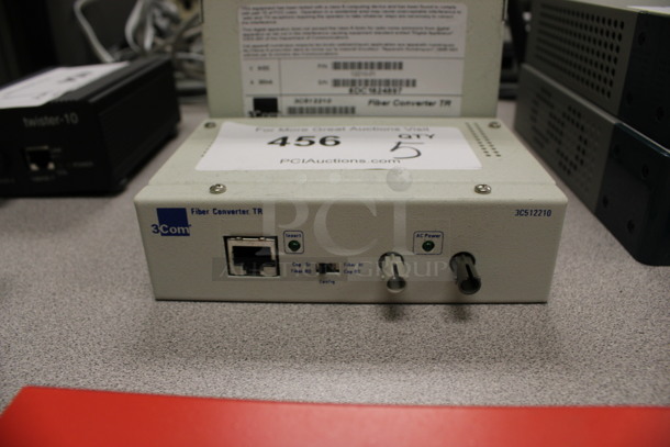 5 3Com Fiber Converter TR Modules. 5.5x1x4.5. 5 Times Your Bid! (Room 105) - Image 2 of 4