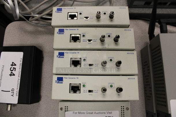 5 3Com Fiber Converter TR Modules. 5.5x1x4.5. 5 Times Your Bid! (Room 105) - Image 3 of 4