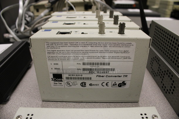 5 3Com Fiber Converter TR Modules. 5.5x1x4.5. 5 Times Your Bid! (Room 105) - Image 4 of 4
