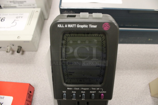 Kill A Watt Graphic Timer. 3x3x5.5. (Room 105) - Image 2 of 3