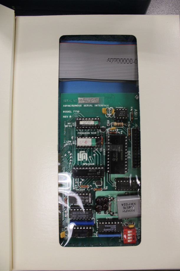 Model 7710-01 Asynchronous Serial Interface Accessory Unit. 8.5x5.5x1. (Room 105) - Image 2 of 3