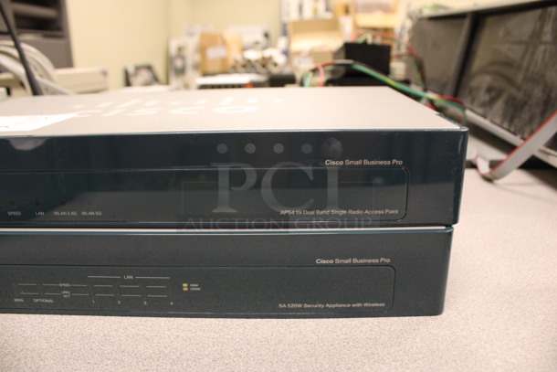2 Cisco Small Business Pro AP54 1N Dual Band Single Radio Access Point Modules. 12.5x8x2. 2 Times Your Bid! (Room 105) - Image 3 of 5