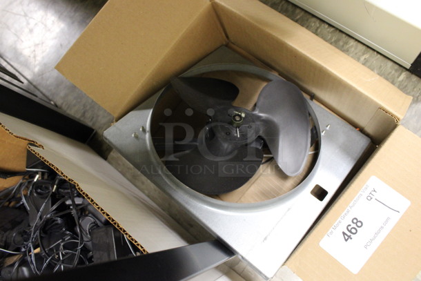 Metal Fan. 11.5x10.5x3. (Room 105) - Image 3 of 3
