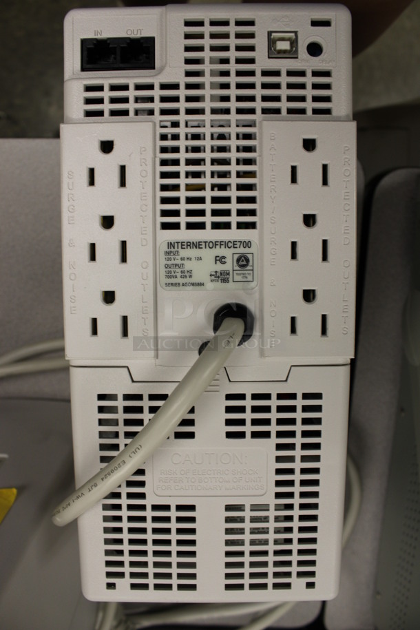 2 Tripp Lite Internet Office 700 Standby USP USB Ports. 5.5x7x10.5. 2 Times Your Bid! (Room 105) - Image 4 of 4