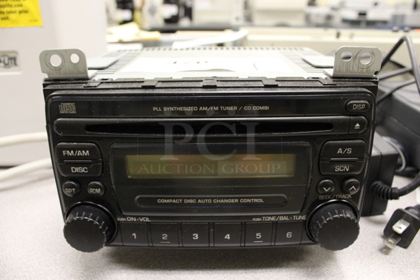 PLL Synthesized AM / FM Tuner / CD Combi. 7x7x5. (Room 105) - Image 1 of 4