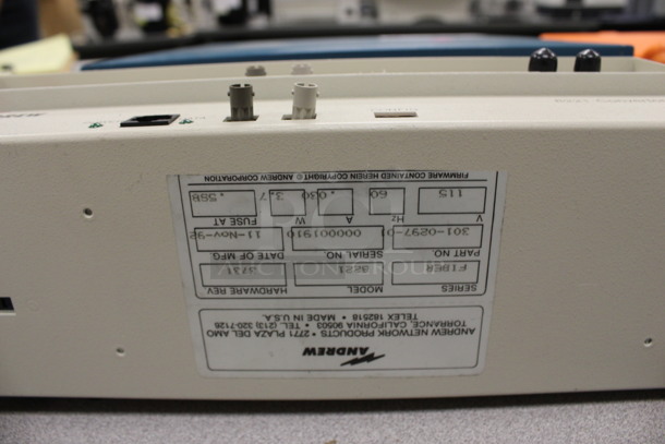 2 Andrew 8222 Convertor Rack Units. 19x4.5x1.5. 2 Times Your Bid! (Room 105) - Image 3 of 3