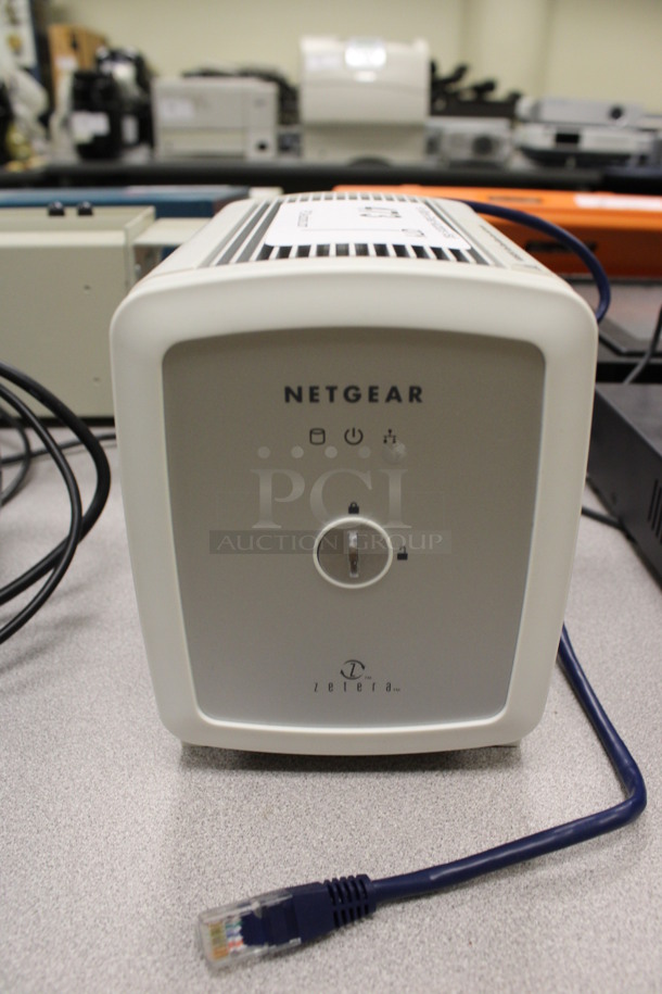 Netgear Zetera Storage Central SC101 Unit. 4.5x7x6. (Room 105)