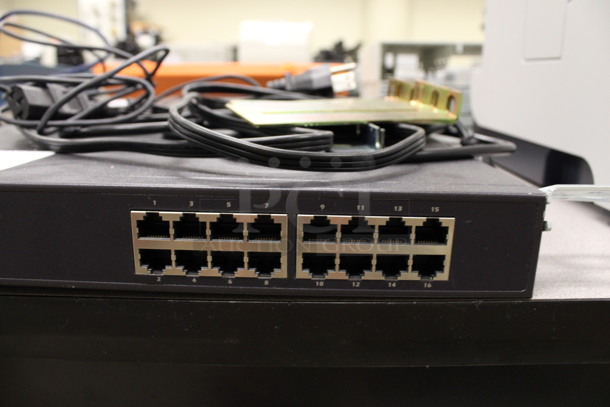 Dell PowerConnect 2616 Port Switch. 100-240 Volts, 1 Phase. 13x9x2. (Room 105) - Image 3 of 5