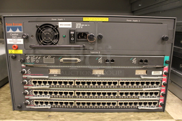 Cisco Systems Catalyst 5505 Series Rack Unit. 17.5x19.5x10.5. (Room 105) - Image 2 of 4