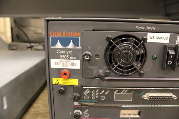 Cisco Systems Catalyst 5505 Series Rack Unit. 17.5x19.5x10.5. (Room 105) - Image 3 of 4