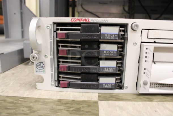 Compaq Proliant DL380 Rack Unit. 19x23.5x5. (Room 105) - Image 2 of 4