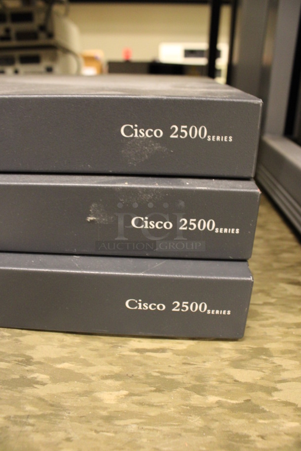 3 Cisco Systems 2500 Series Access Routers. 17.5x10.5x2. 3 Times Your Bid! (Room 105) - Image 3 of 6