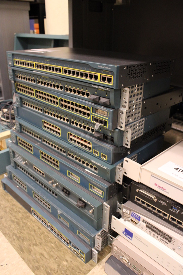 10 Various Rack Units Including Cisco Systems Catalyst 2950 Series. Includes 19x9.5x2. 10 Times Your Bid! (Room 105) - Image 5 of 5