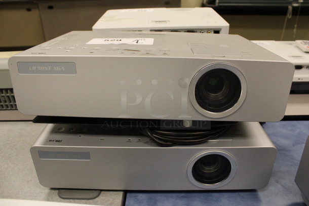 2 Panasonic LB 90NT XGA Projectors. 14.5x9.5x4. 2 Times Your Bid! (Room 105)
