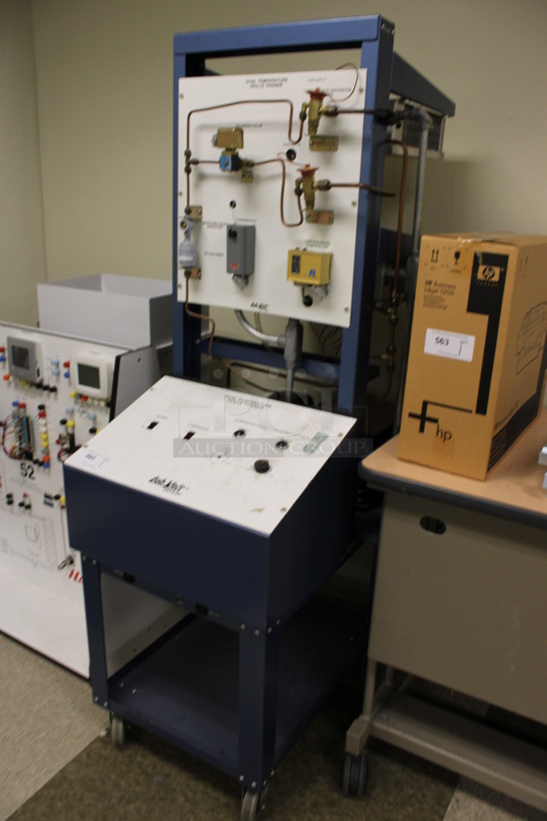 Lab-Volt 3413-20 Dual Temperature Skills Trainer on Casters. 24x37x71. (Room 105) - Image 2 of 7