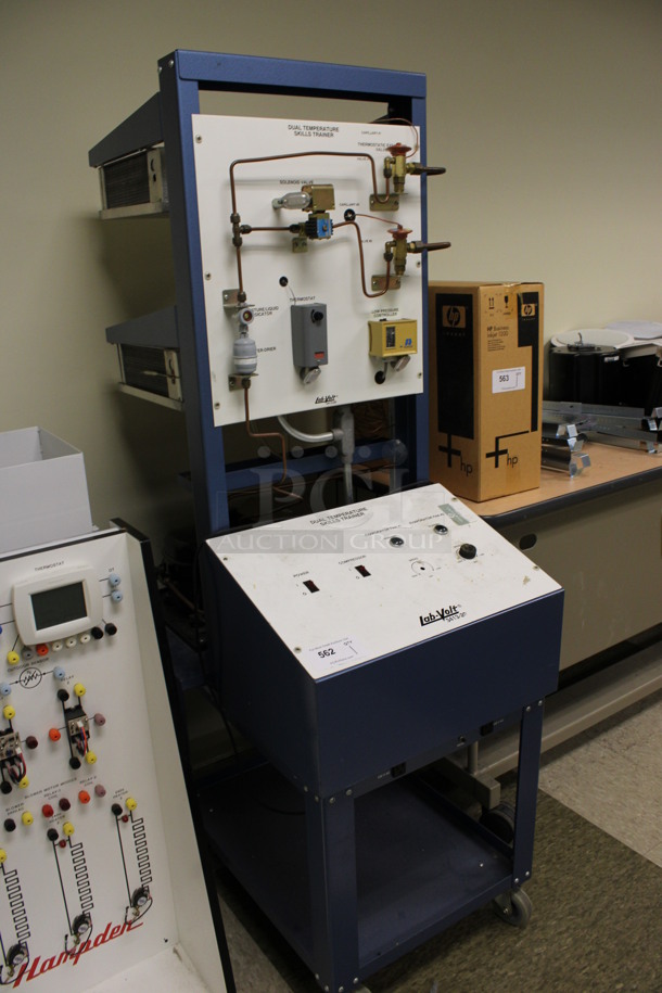 Lab-Volt 3413-20 Dual Temperature Skills Trainer on Casters. 24x37x71. (Room 105) - Image 3 of 7