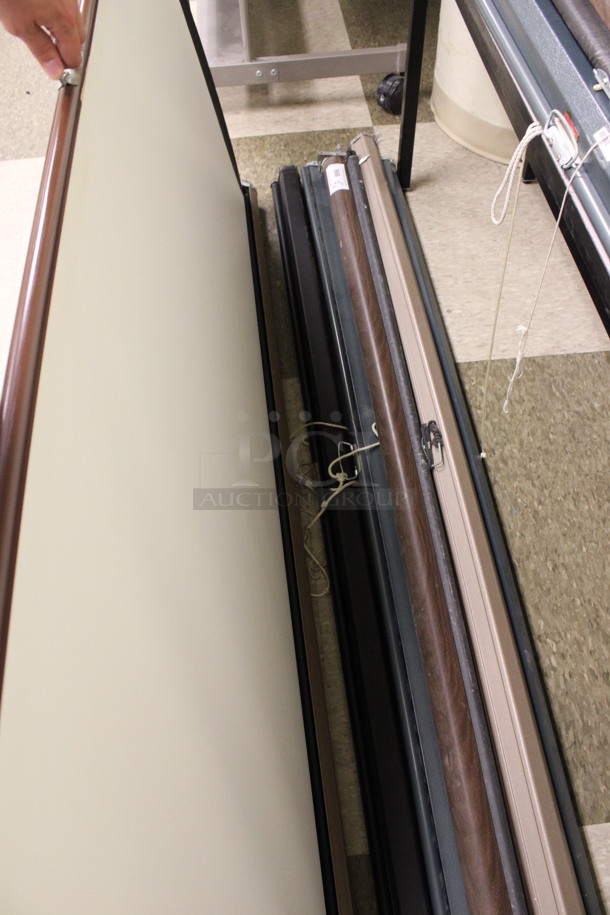 7 Various Projection Screens. Includes Da-Lite. 72". 7 Times Your Bid! (Room 105) - Image 5 of 5