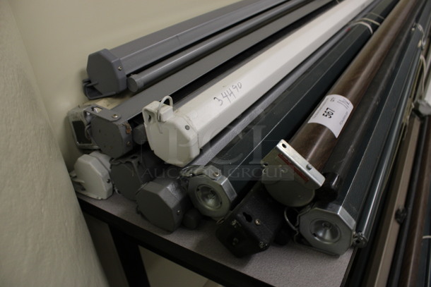 11 Various Projection Screens. Includes Da-Lite. 72". 11 Times Your Bid! (Room 105) - Image 2 of 6