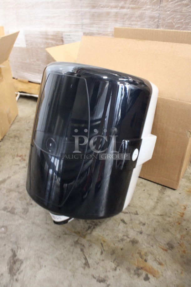 2 BRAND NEW IN BOX! Model CP109-00 Poly SmokeGray Wall Mount Paper Towel Dispenser. 9x9x14. 2 Times Your Bid! - Image 2 of 4