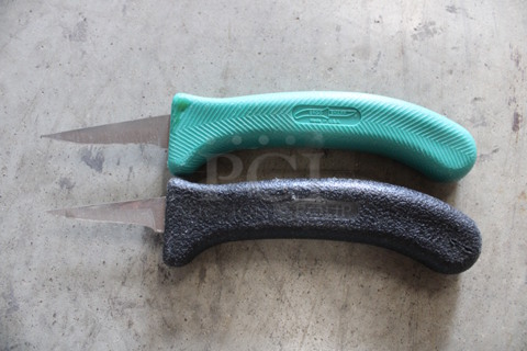 2 SHARPENED Stainless Steel Poultry Knives. 7.5". 2 Times Your Bid!