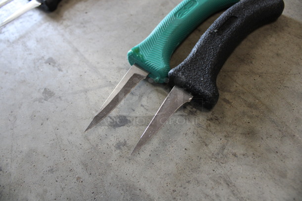 2 SHARPENED Stainless Steel Poultry Knives. 7.5". 2 Times Your Bid! - Image 3 of 4