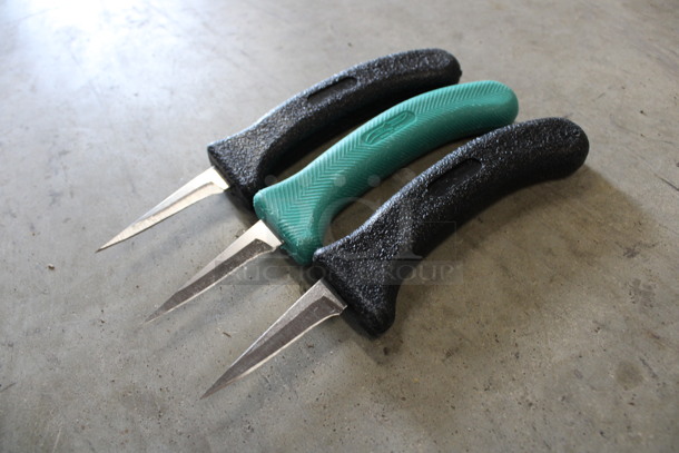 3 SHARPENED Stainless Steel Poultry Knives. 7.5". 3 Times Your Bid! - Image 3 of 4