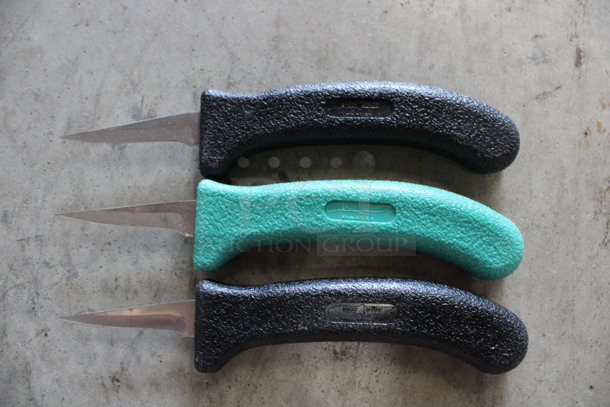 3 SHARPENED Stainless Steel Poultry Knives. 7.5". 3 Times Your Bid! - Image 1 of 4