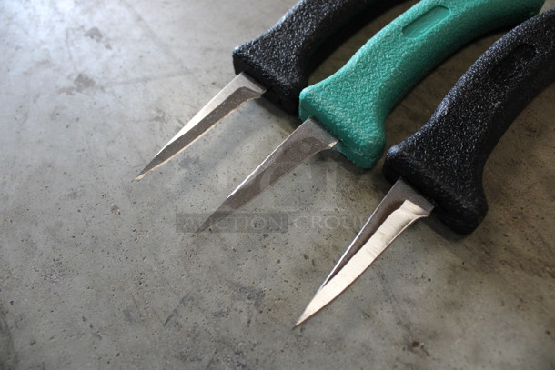3 SHARPENED Stainless Steel Poultry Knives. 7.5". 3 Times Your Bid! - Image 3 of 4