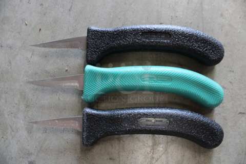 3 SHARPENED Stainless Steel Poultry Knives. 7.5". 3 Times Your Bid!