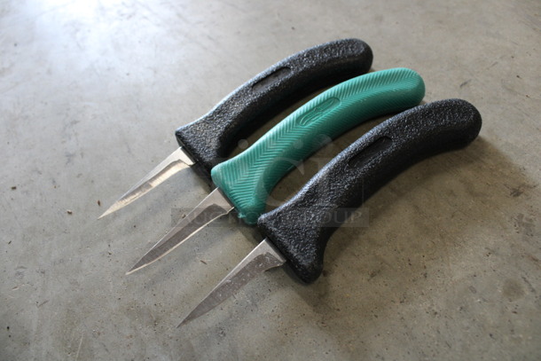 3 SHARPENED Stainless Steel Poultry Knives. 7.5". 3 Times Your Bid! - Image 4 of 4