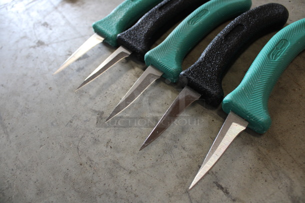 5 SHARPENED Stainless Steel Poultry Knives. 7.5". 5 Times Your Bid! - Image 3 of 4
