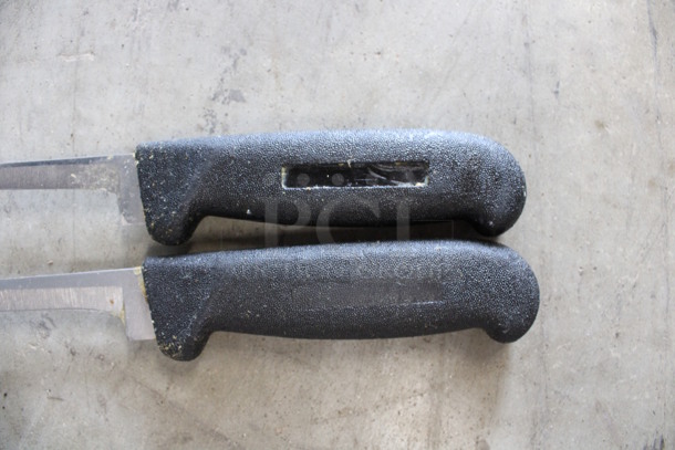 2 SHARPENED Stainless Steel Boning Knives. Includes 10.5". 2 Times Your Bid! - Image 4 of 5